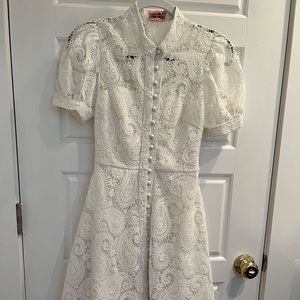 MIDI dress. Unbranded, sample. Worn once size 00 excellent condition